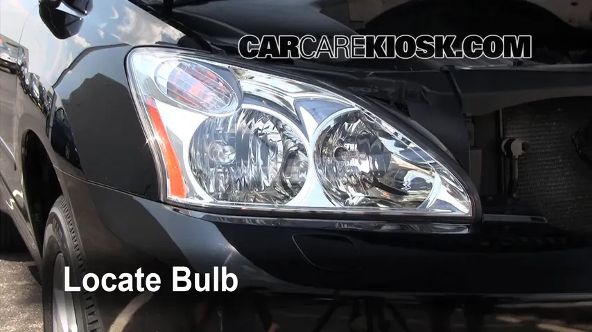 2008 Lexus RX350 3.5L V6 Lights Parking Light (replace bulb)